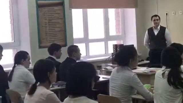 Открытый урок в школе