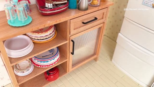 Best of Miniature Cooking Compilation Mini kitchen set Re-ment collection смотреть онлайн