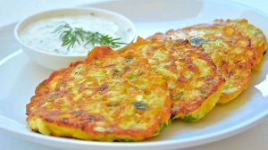 РЕЦЕПТЫ ИЗ КАБАЧКОВ / ОЛАДЬИ ИЗ КАБАЧКОВ НА СКОВОРОДЕ