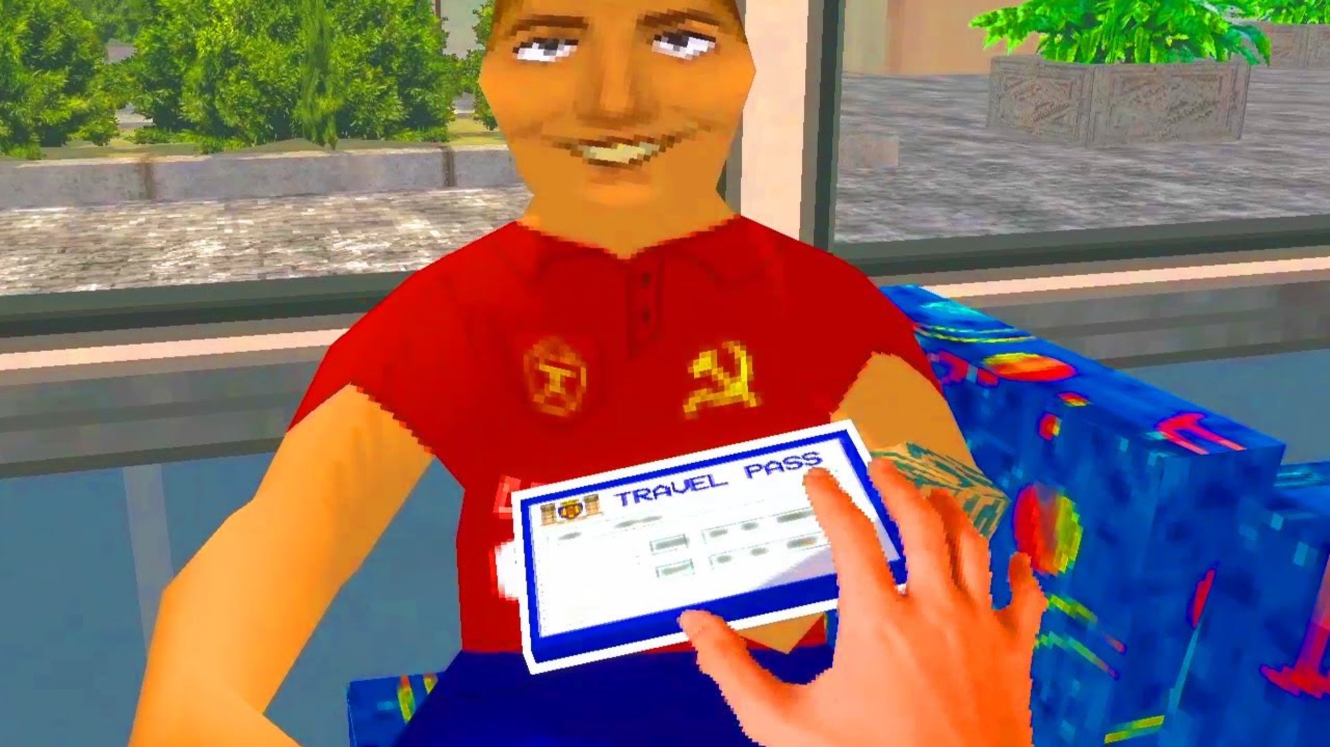 я кондуктор троллейбуса в Румынии...