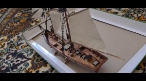 Halcon 1840. Парусник из aliexpress. Wooden ship.