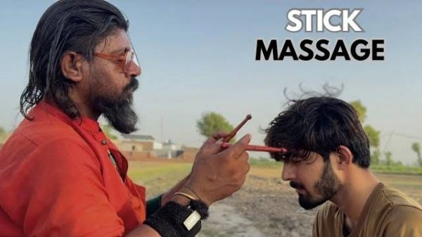 BENGALI BABA STICK MASSAGE WITH SATISFIED CRACKS | HEAD, BACK, AND NECK MASSAGE | INSTANT SLEEP