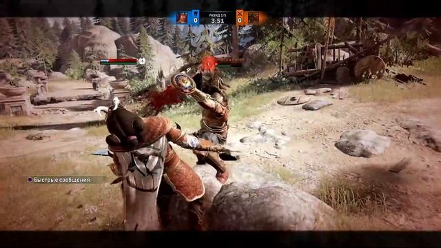 [For Honor] Замучил Приора Дефлектами - Нусса Дуэль