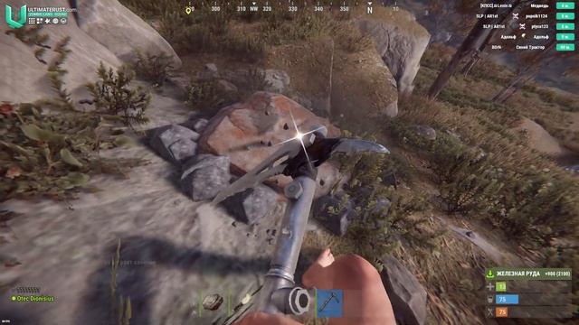 продолжаю выживать среди зомби и людей в Zombie Land Rust смотреть онлайн