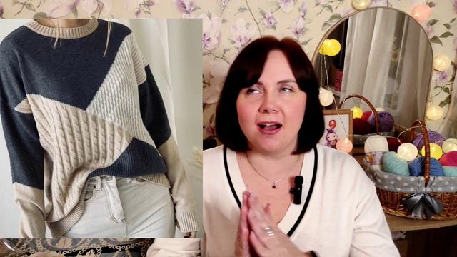 21 ідея для в'язання, колорблок, майже готова робота, нова пряжа. Щось зв'язала 4/23.