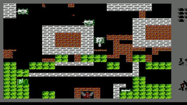 Binary City V20090806 Warsaw City Spring War By Berion (Battle City Hack) (NES, 1985) Уровень 48