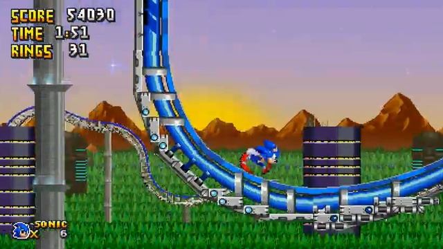 Прохождение Sonic Before The Sequel #3 Lost Levels Zone + Sunset Star Zone