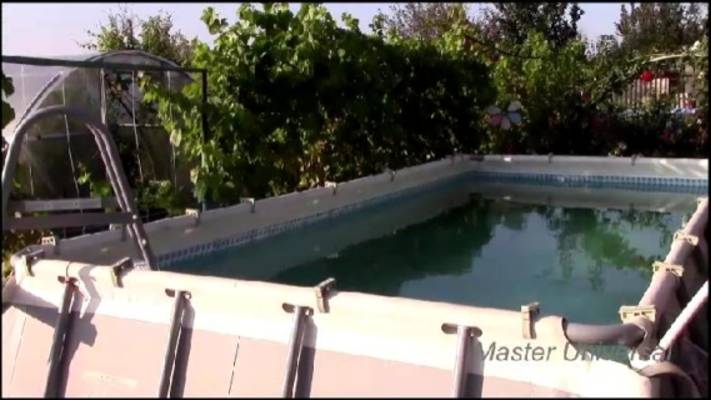 Прочное защитное покрытие на каркасный бассейн, сделай сам, своими руками. смотреть онлайн