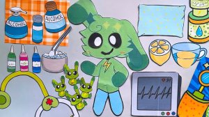 Hoppy Hopscotch 🌸 бумажный уход 💧 асмр видео