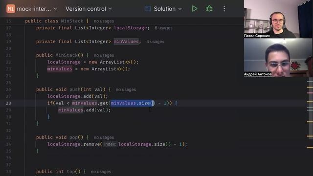 Какой LiveCoding начали спрашивать на Java собеседованиях?