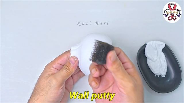 Mini Flower Vase making || Cement flower pot - सीमेंट फूल फूलदान बनाना смотреть онлайн