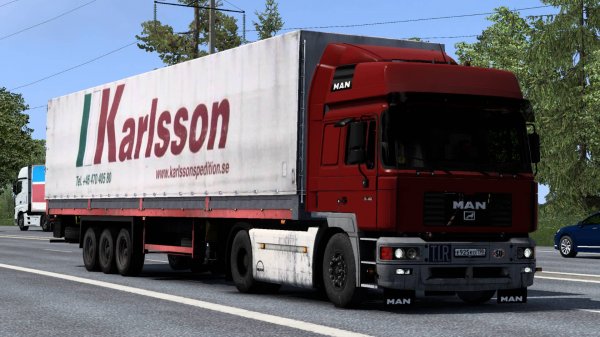 317 / ETS 2 1.53 / Русская сборка / MAN F2000 / На Алтай!