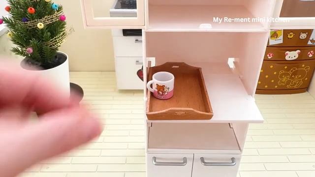 Miniature kitchen set installation ✨ASMR ✨Re-ment collection✨ смотреть онлайн