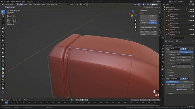 41 - Top Sight Modeling Bevel Modifier Engraved смотреть онлайн