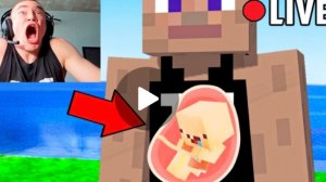 Я затроллил Стримера МОДОМ НА БЕРЕМЕННОСТЬ в Майнкрафт...