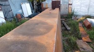 Самодельная лодка плоскодонка✓