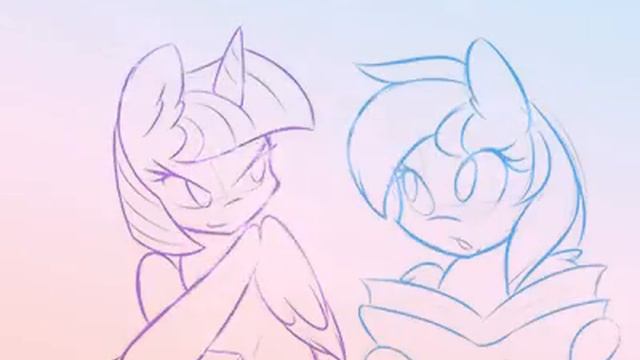 Анимация "Радуга и искорка" смотреть онлайн