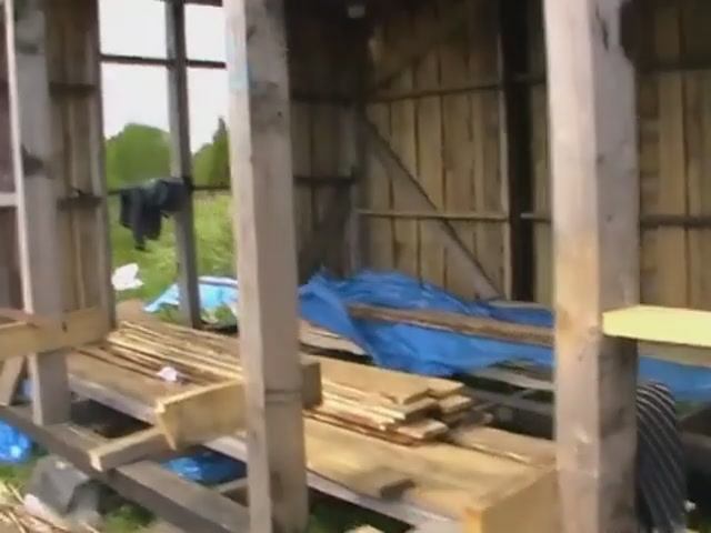 Как самому построить каркасную бытовку? Крыша и стены. смотреть онлайн