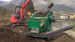 Грохот Komplet Kompatto 221 в работе