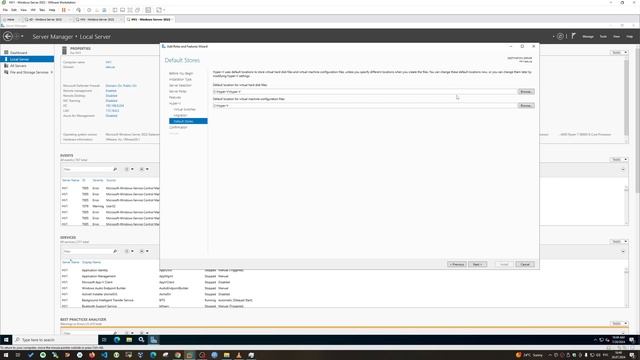 Установка роли Hyper-V | Windows Server 2022 смотреть онлайн