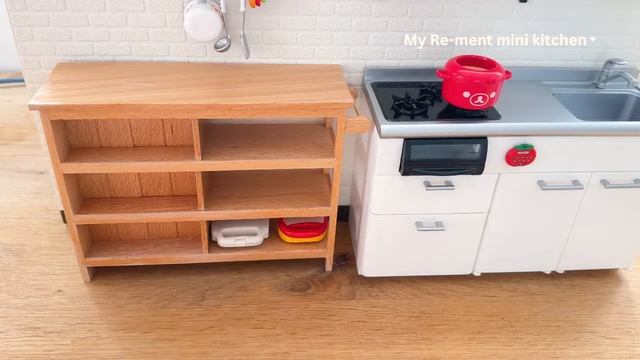 Miniature kitchen set installation ✨ASMR ✨Re-ment collection✨ смотреть онлайн