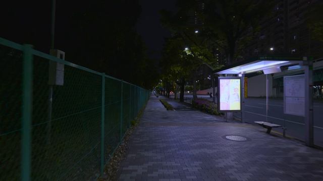 Спокойная неспешная Ночная прогулка, от Из Цукисимы в Качидоки)= ТЕСТ ВИДЕО! смотреть онлайн