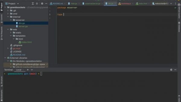 Пишем WebSocket на Golang. Часть 1.