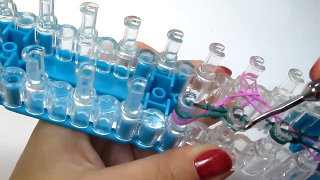 Как сделать браслет из резинок | how to make rubber band bracelet смотреть онлайн