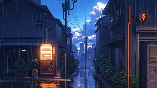 Rainy Day 🌧️ Lofi Chill Beats ️🎶 Chill Night Music to Make you feel Better and Relax [ Lofi Music смотреть онлайн
