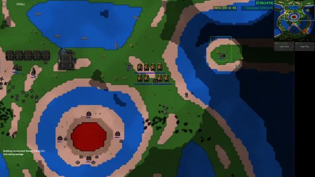 Сражение в AEAU - 2 vs 3 | Rusted Warfare - RTS смотреть онлайн