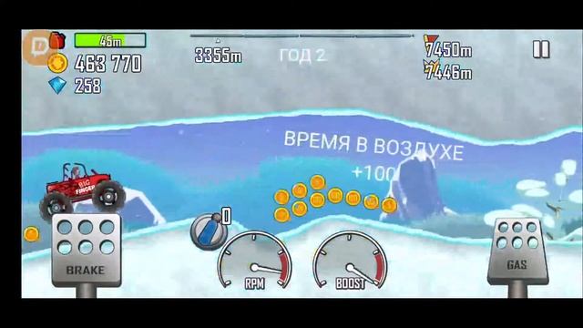 Конец мира в android игре HILL CLIMB RACING смотреть онлайн