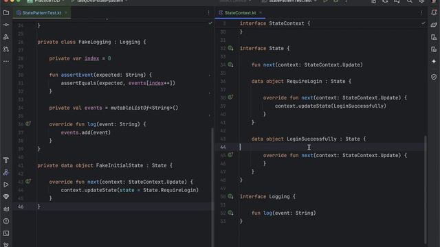 State Pattern Practice TDD шаблон состояние решаем задачу по TDD смотреть онлайн