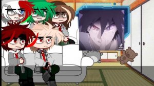 ||реакция моя геройская академия на саске Учиху как на