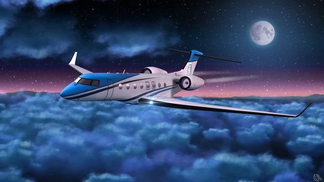 Airplane White Noise For Sleeping | Fly Off on a Private Jet смотреть онлайн
