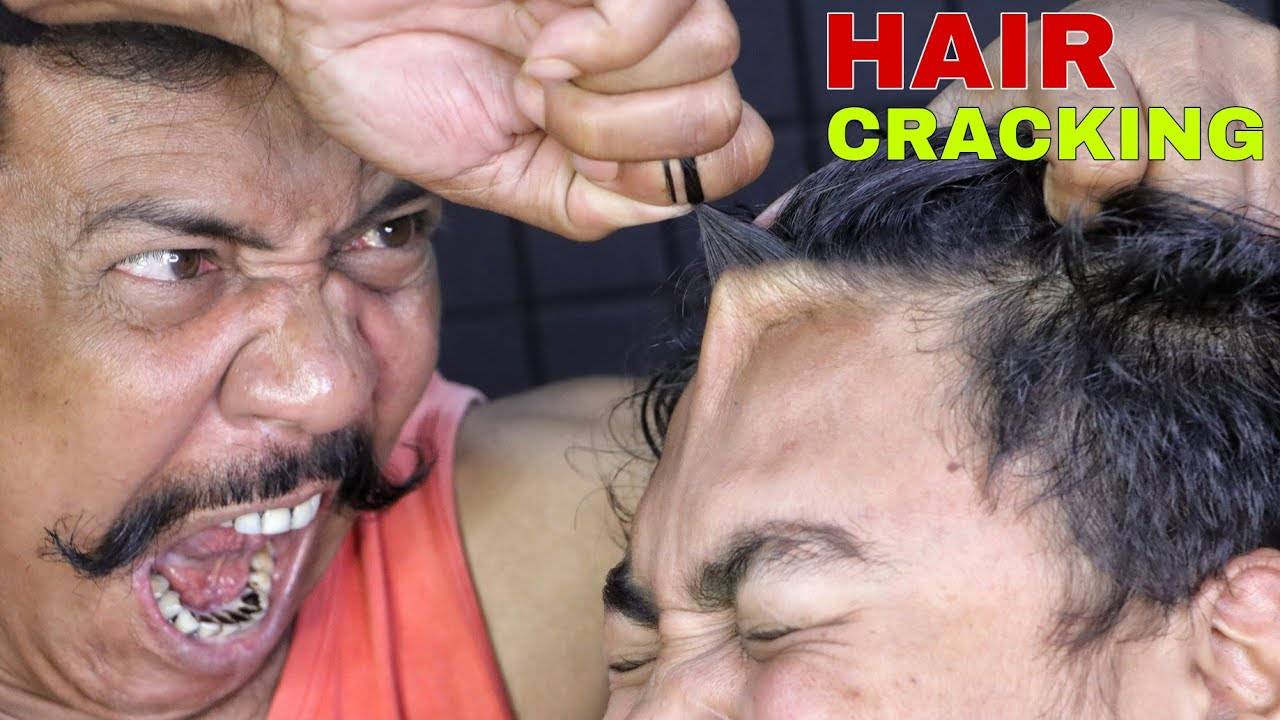 Intense Hair Cracking By Asim ｜ Head Massage ASMR ｜ Neck Cracking & Scalp Scratching Stress Relief смотреть онлайн