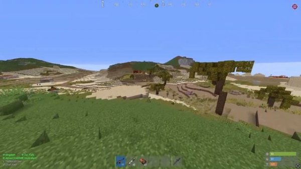 СРЕДИ ПРЕДАТЕЛЕЙ в  Rustex Remake / Раст в Майнкрафт🤨