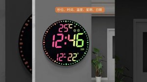 Умные Wi-Fi настенные часы.