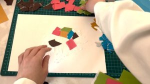 Урок по аппликации из цветной бумаги для детей