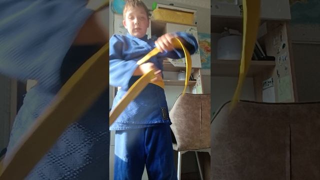 как завязать пояс? (дзюдо и тд...) смотреть онлайн
