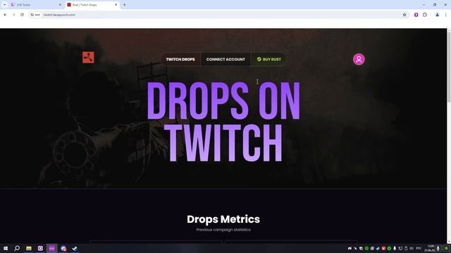 КАК АКТИВИРОВАТЬ RUST TWITCH DROPS смотреть онлайн