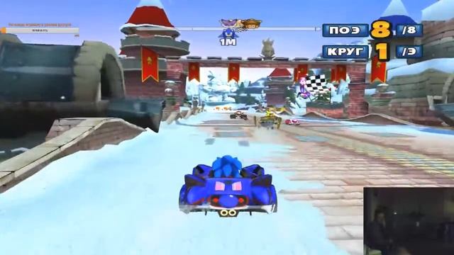 Mishanya1980 Noob СТИМ СТРИМ !!!  Играем в Sonic And Sega All Stars Racing