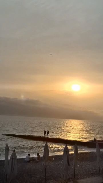 закат солнца в Адлере