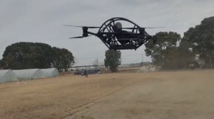 Пилотируемый квадрокоптер для Человека первый взлёт ?