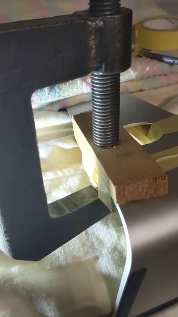 Выпрямление подставки Imac