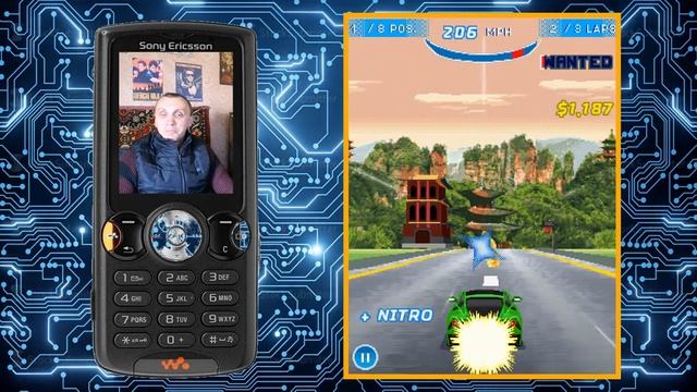 Asphalt nitro nokia c2 05 - драйв на JAVA. смотреть онлайн