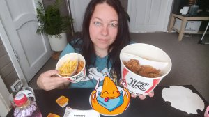 МУКБАНГ Ростикс Острые Крылышки , Ростмастер , Баскет Фри Дуэт