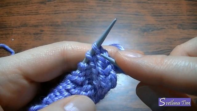 Вязание на спицах. Как вязать УЗОР АЖУРНЫЕ ПОЛОСЫ № 10 смотреть онлайн