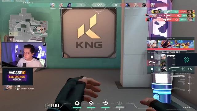 РЕКРЕНТ ПРО ЛАЙНАПЕРОВ | RECRENT ИГРАЕТ В ВАЛОРАНТ