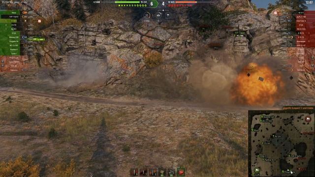 T110E4 бой на мастера WoT / Ace Tanker