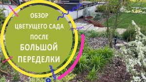 Обзор цветущего сада после БОЛЬШОЙ ПЕРЕДЕЛКИ